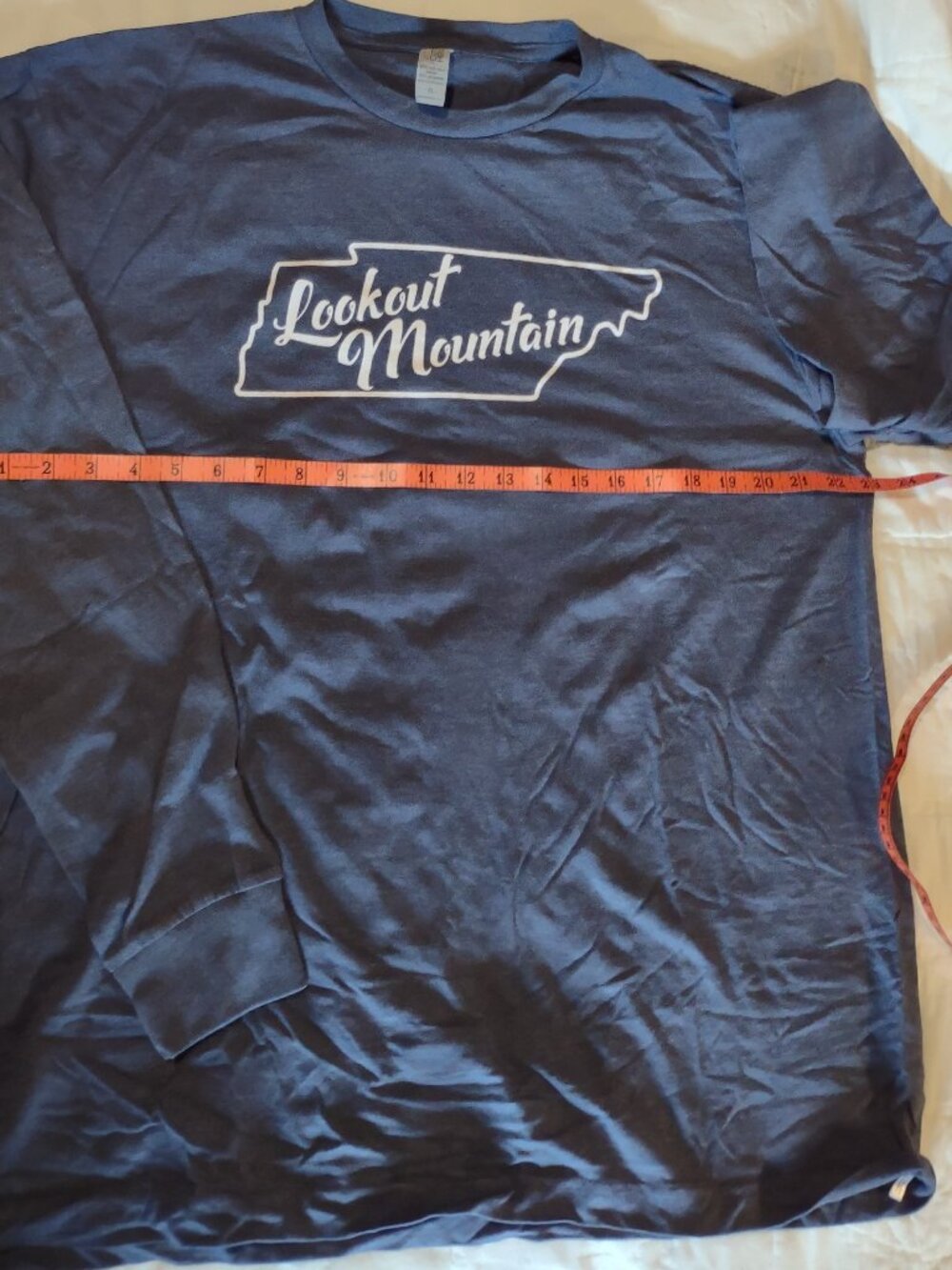 Lookout Mountain Men's XL Long Sleeve Tshirt Blue